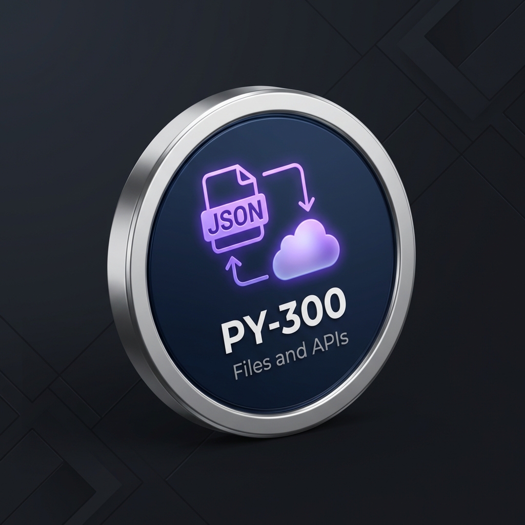 Working with Files and APIs in Python Badge