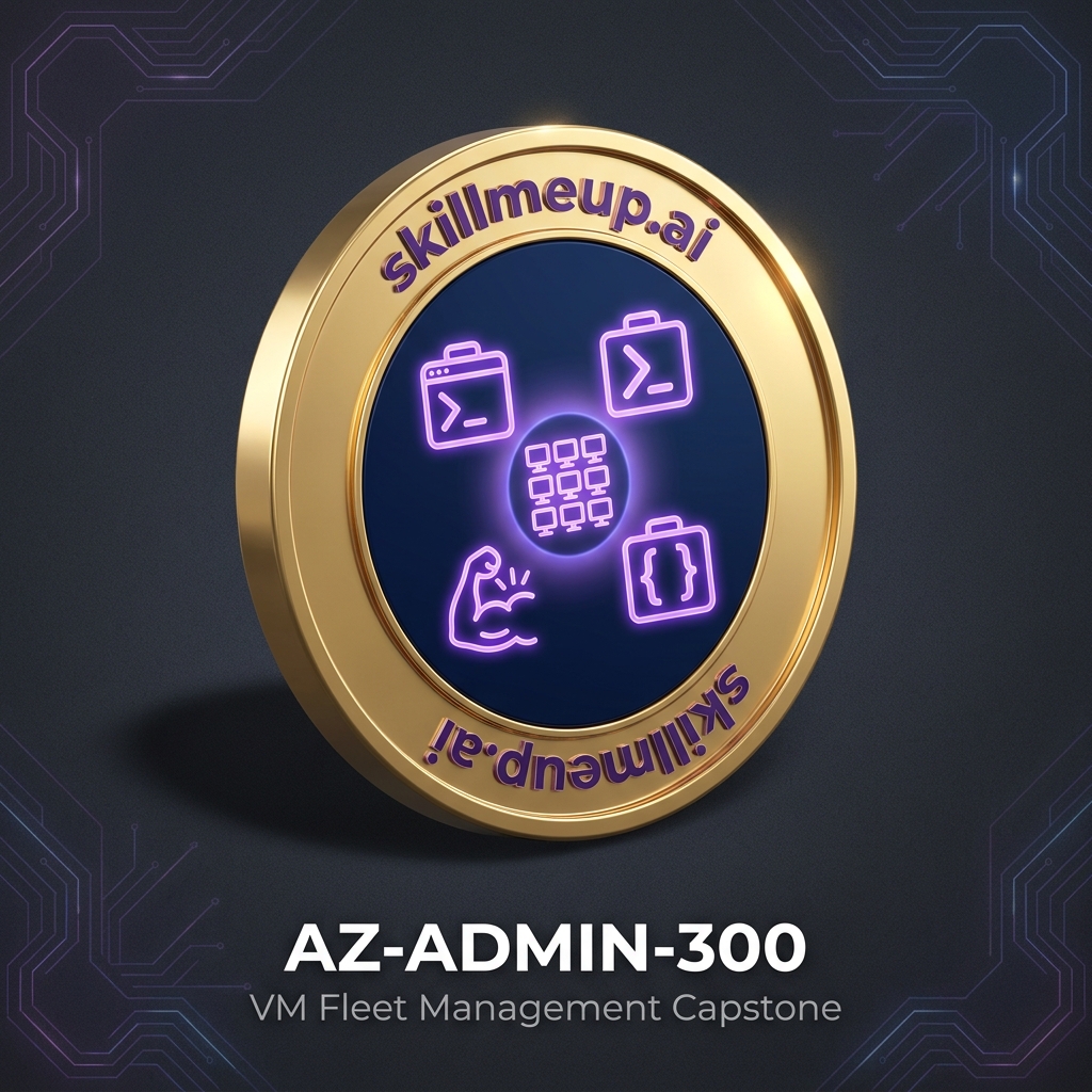 AZ-ADMIN-300 — VM Fleet Management - Four Tools, One Scenario Badge