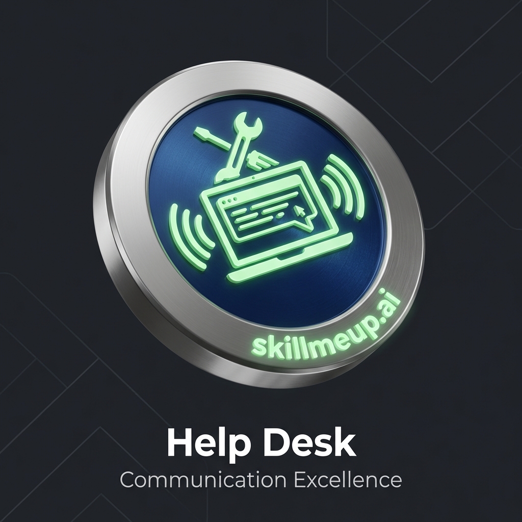Help Desk Communication Excellence Badge