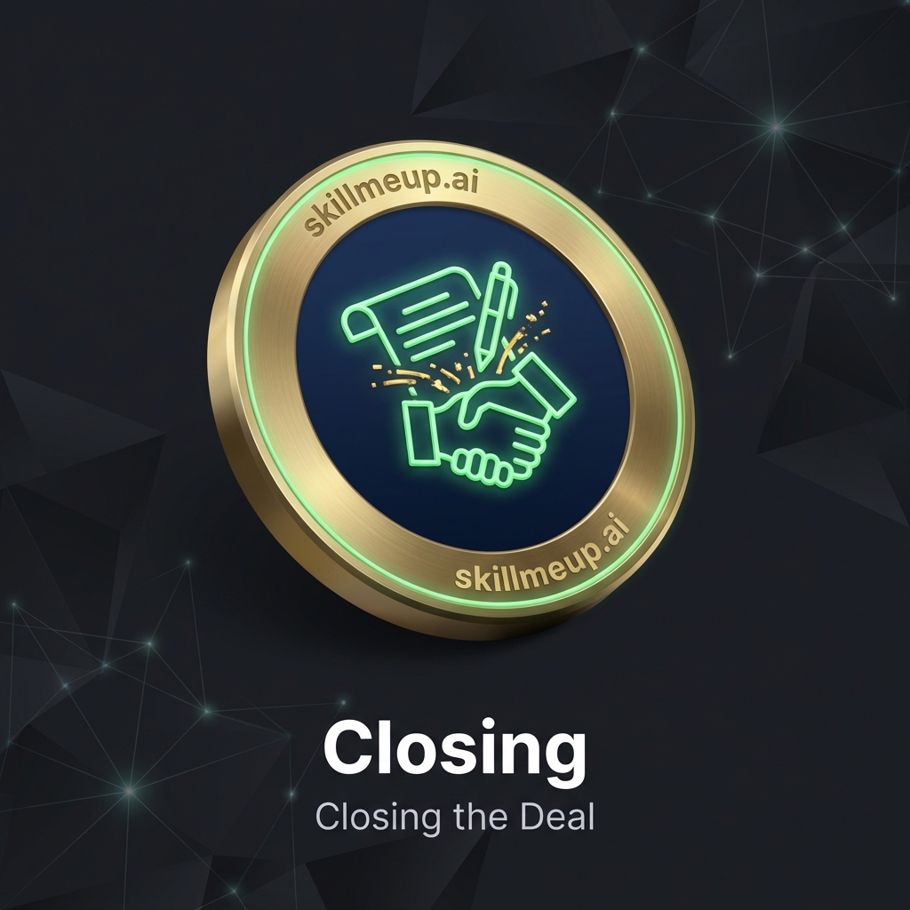Closing the Deal Badge
