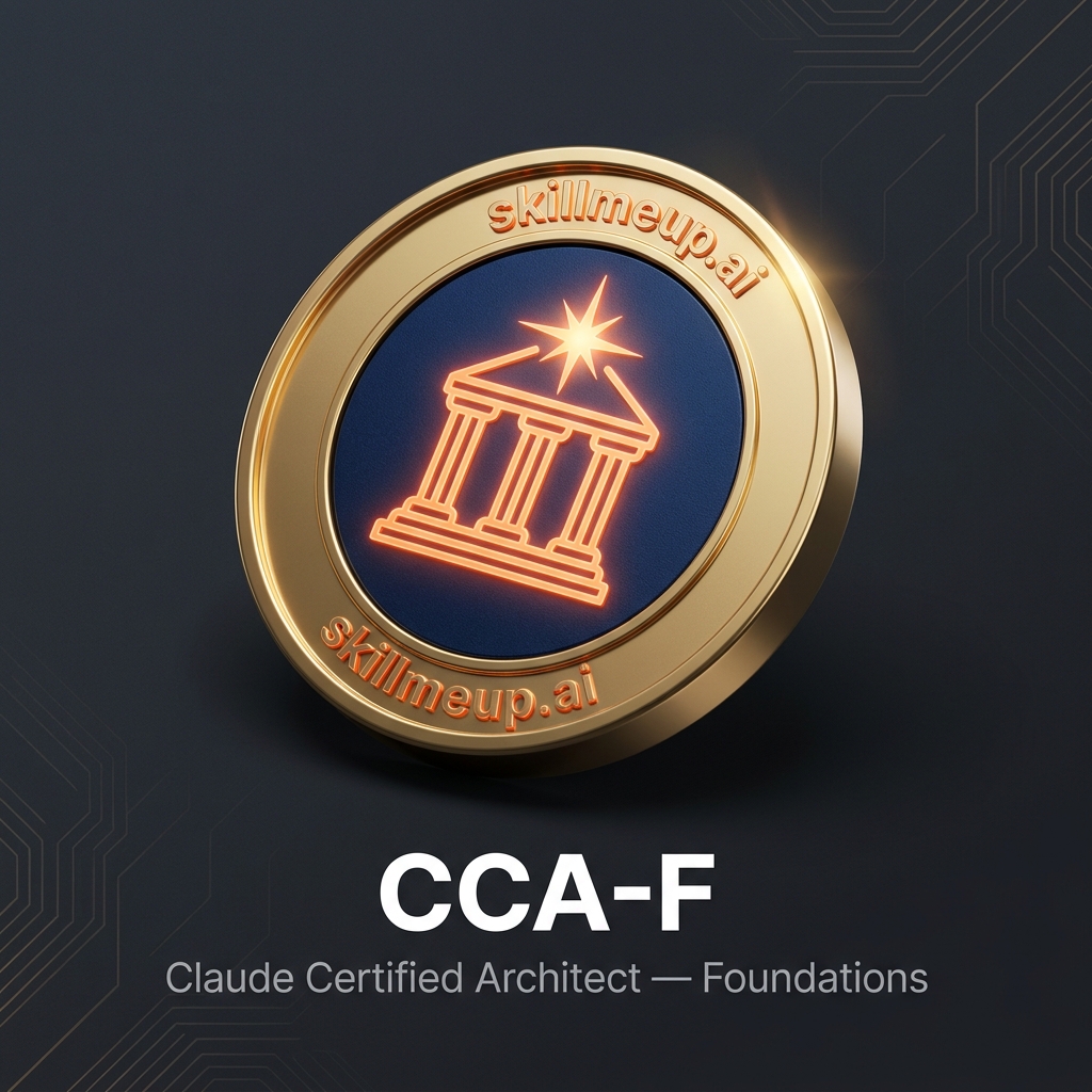CCA-F: Claude Code Certified Architect — Foundations Badge