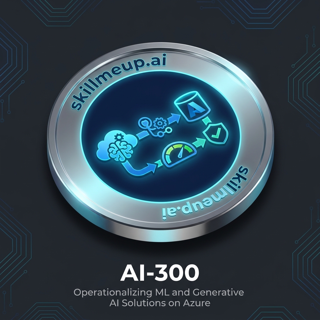 AI-300: Operationalizing ML and Generative AI Solutions Badge