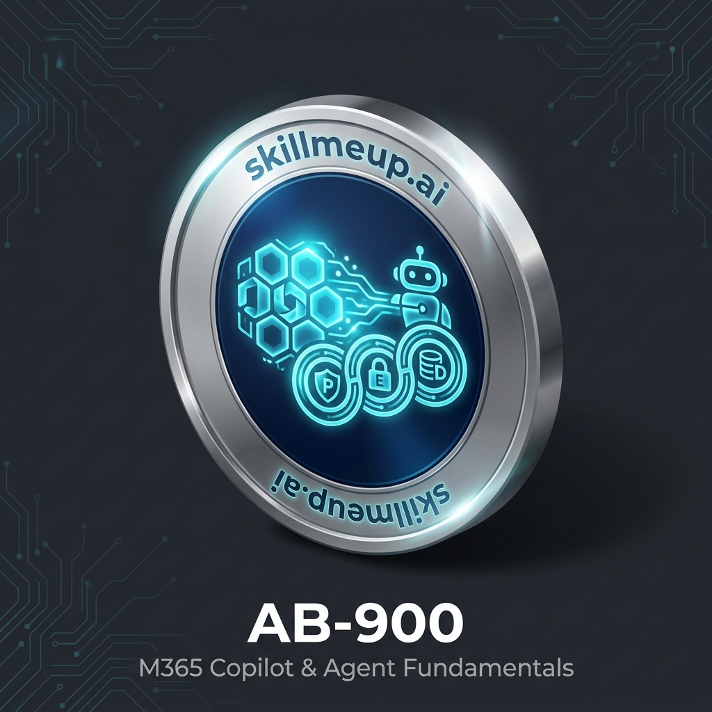 AB-900 Microsoft 365 Copilot and Agent Administration Fundamentals Badge