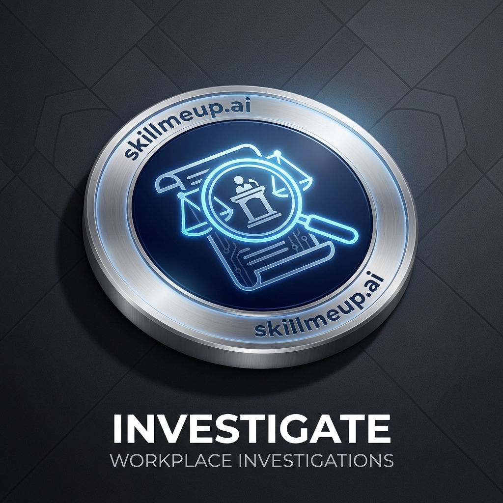 Workplace Investigations Badge