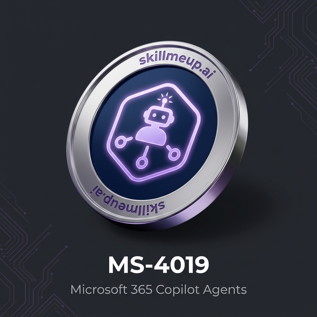 MS-4019 Microsoft 365 Copilot Agents Badge