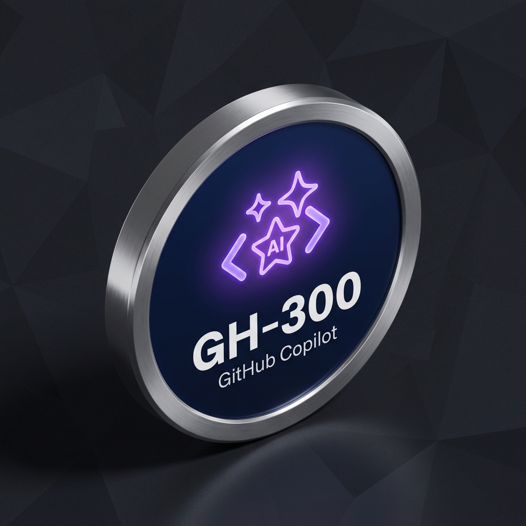 GH-300: GitHub Copilot Badge