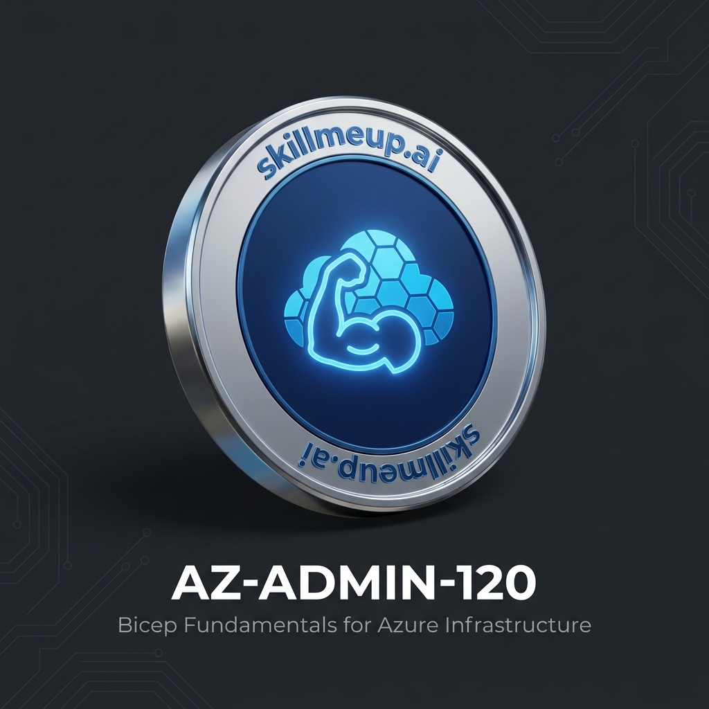 AZ-ADMIN-120 — Bicep Fundamentals for Azure Infrastructure Badge