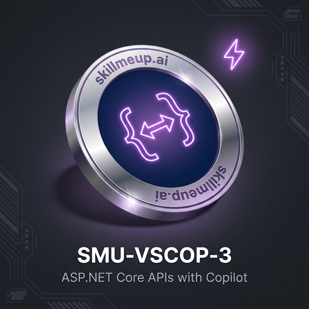 ASP.NET Core APIs with Copilot Badge