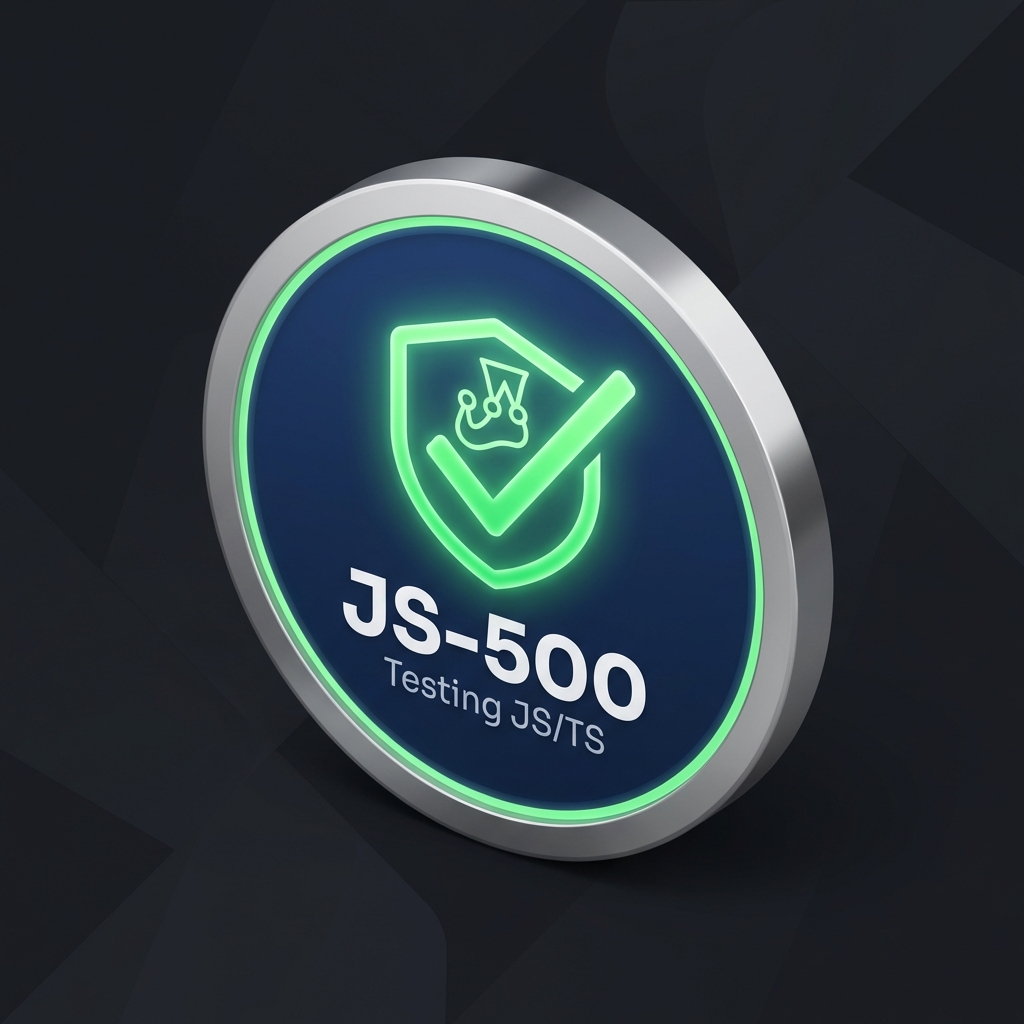 Testing JavaScript and TypeScript Badge