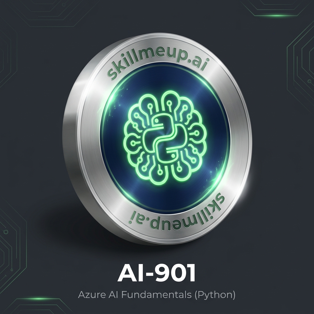 AI-901: Azure AI Fundamentals — Python Developers Badge
