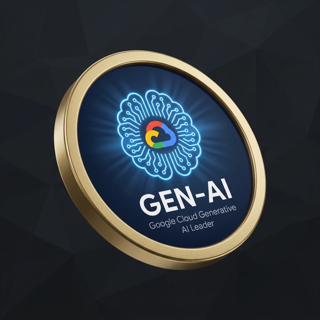 Google Cloud Generative AI Leader Certification Badge