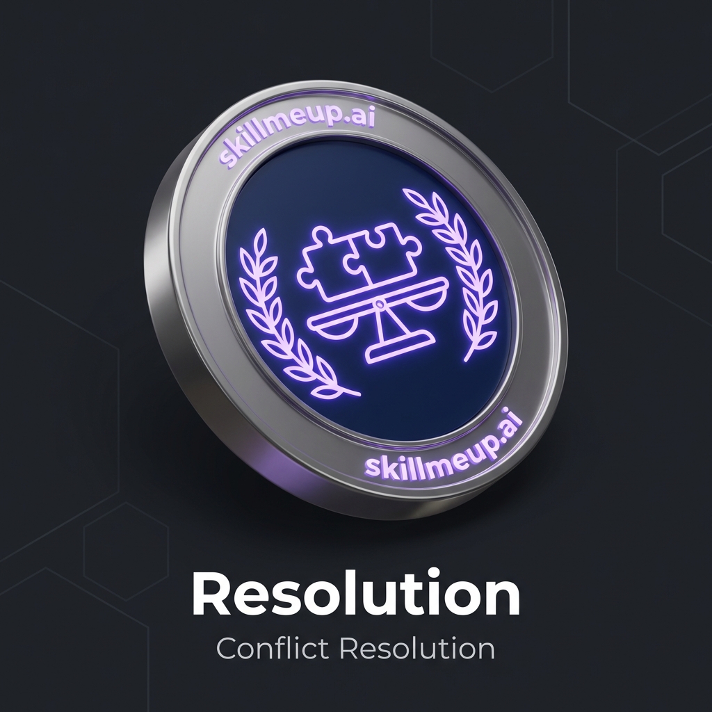 Conflict Resolution for Leaders Badge