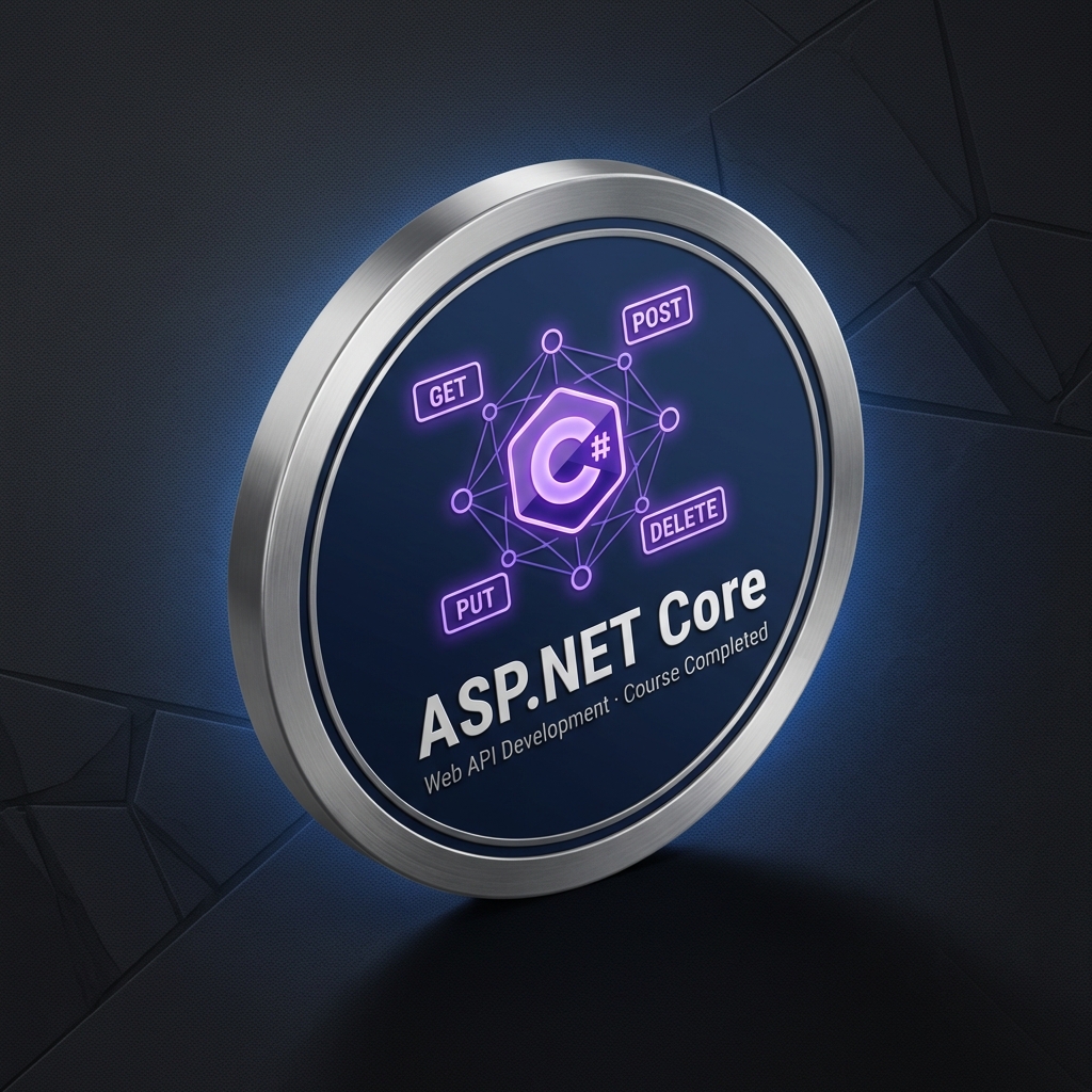 ASP.NET Core Web API Developer Badge