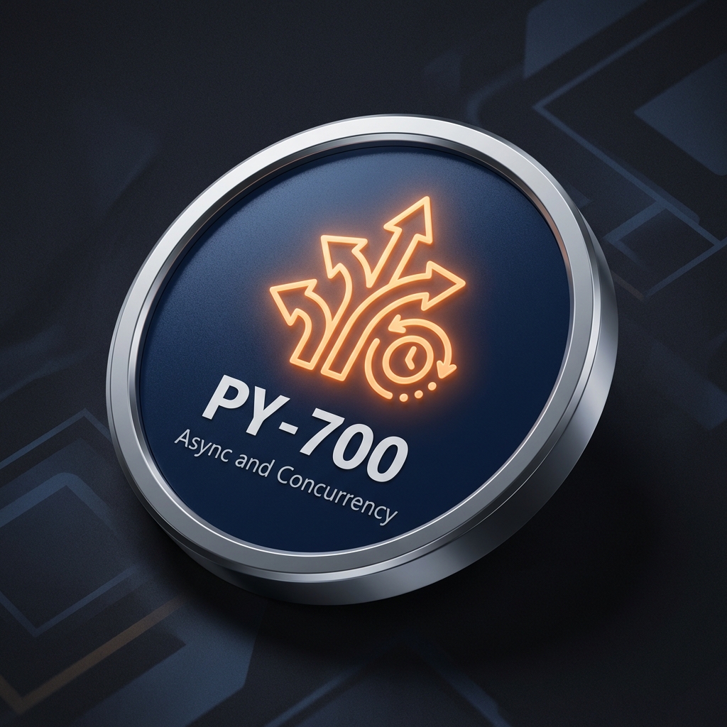 Async Python and Concurrency Badge