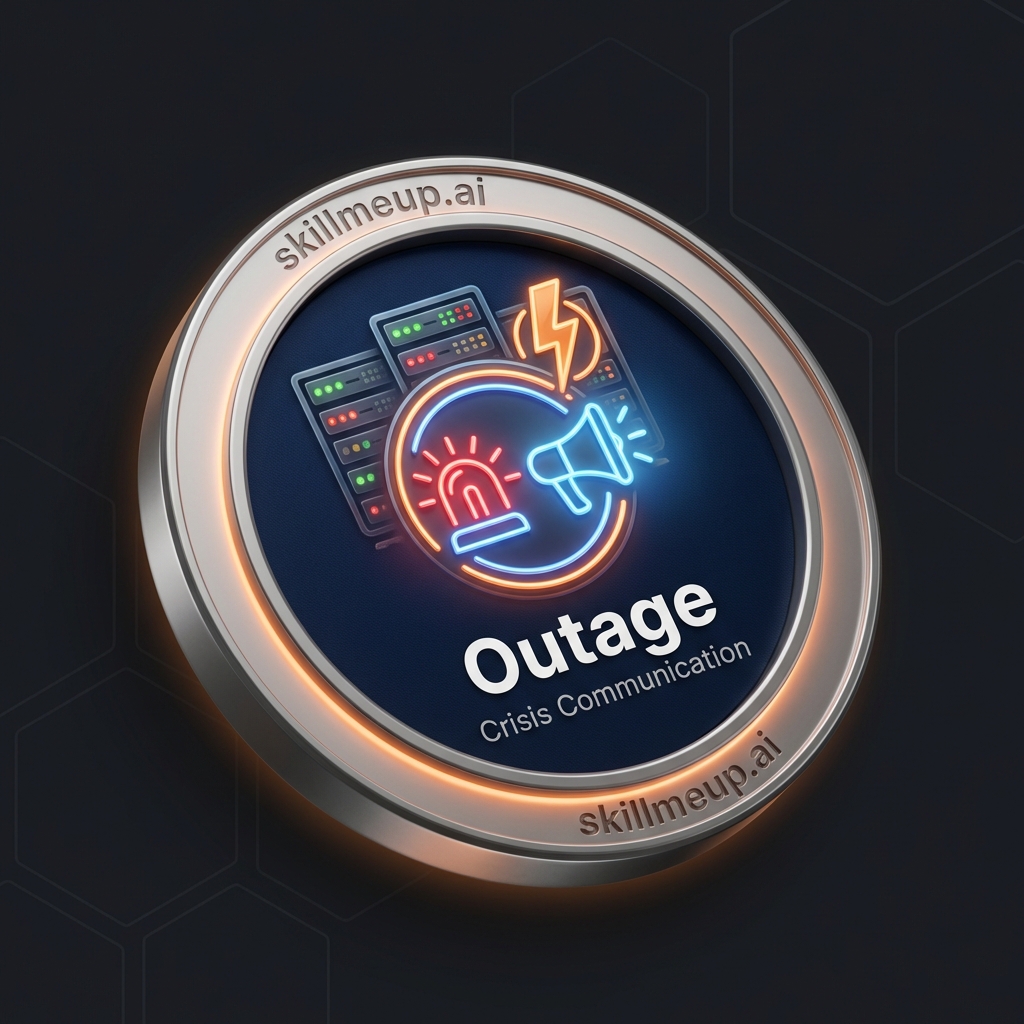 Communicating During Outages Badge
