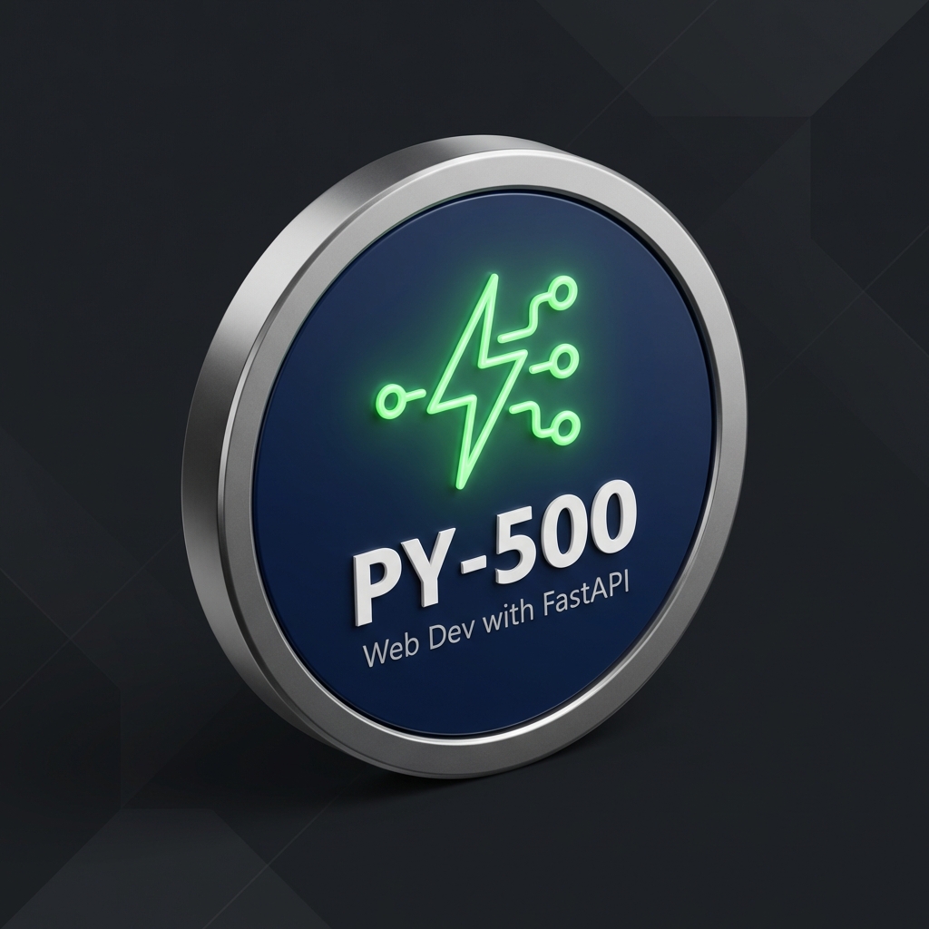 Python Web Development with FastAPI Badge