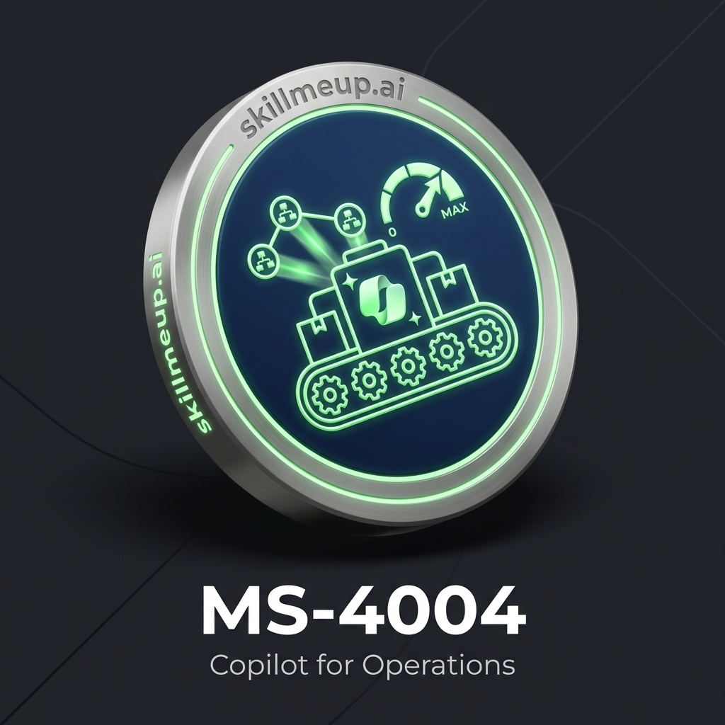 MS-4004 Copilot Operations Focus Completion Badge