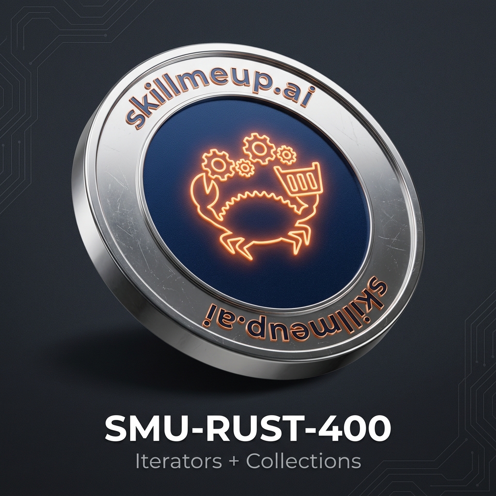 Iterators, Collections, and Functional Rust Badge