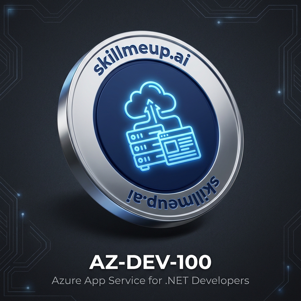 AZ-DEV-100 - Building Web Applications with Azure App Service Badge