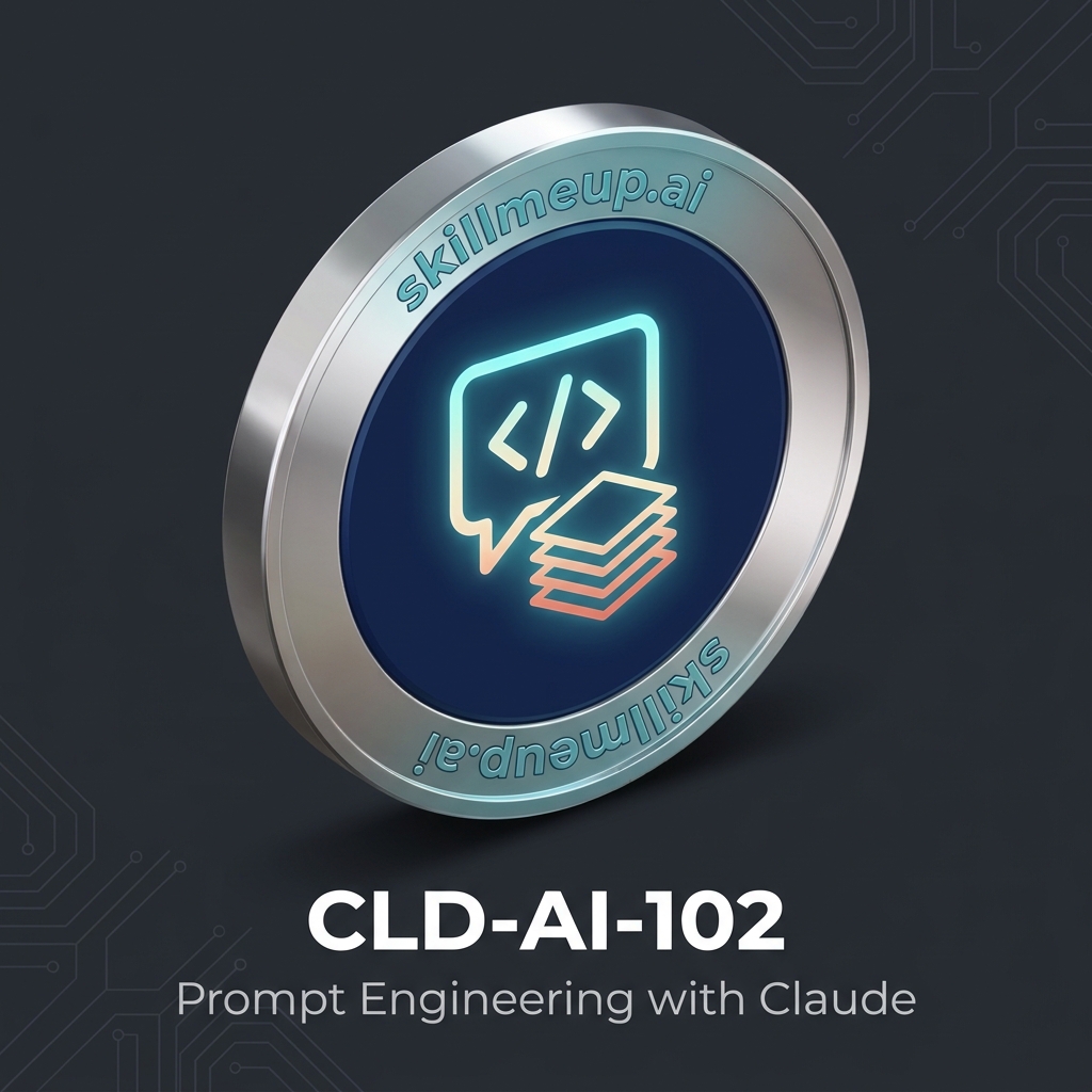 Prompt Engineering with Claude Badge